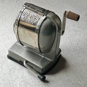 Vintage Boston Vacuum Mount Pencil Sharpener